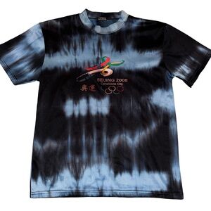 Vintage Beijing Olympics 2008 Tee Tie Dye
